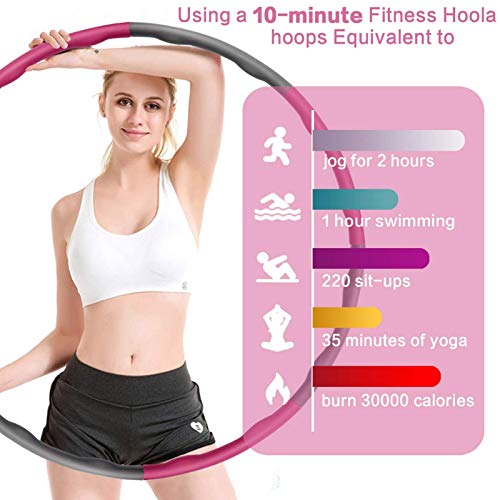 JOLIGAEA Hula Hoop - Cerchio per fitness, per