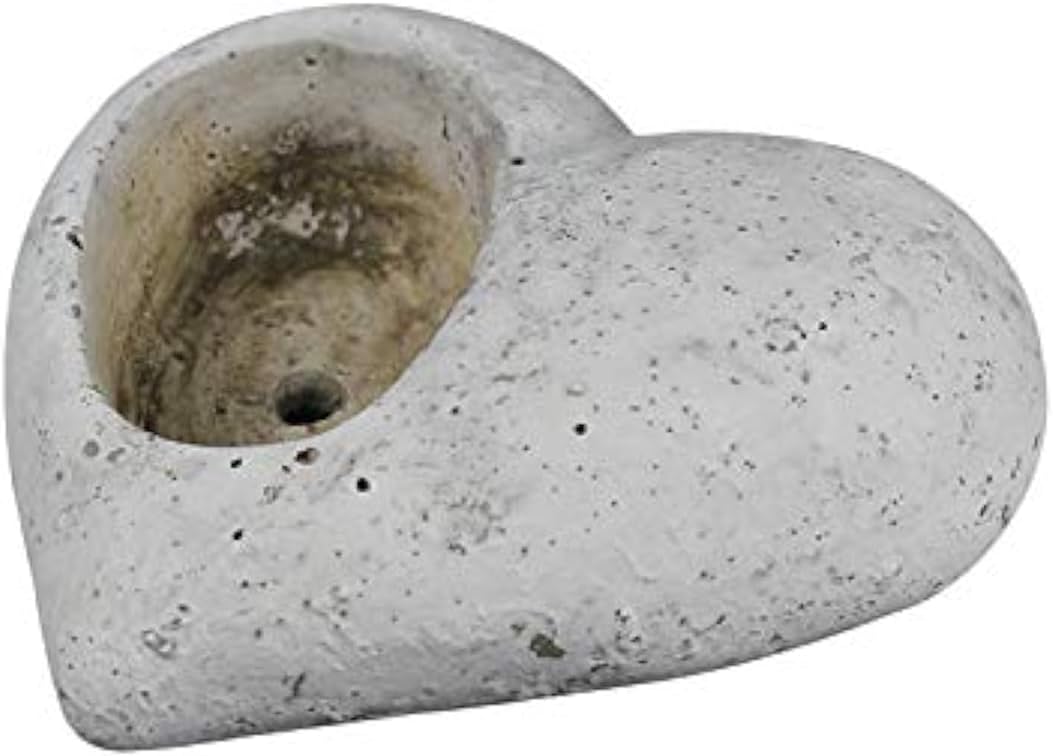 Heart Shape Silicone Mold for Concrete Candlestick Handmade Cement Ashtray Mould Craft Candle Holder Tool