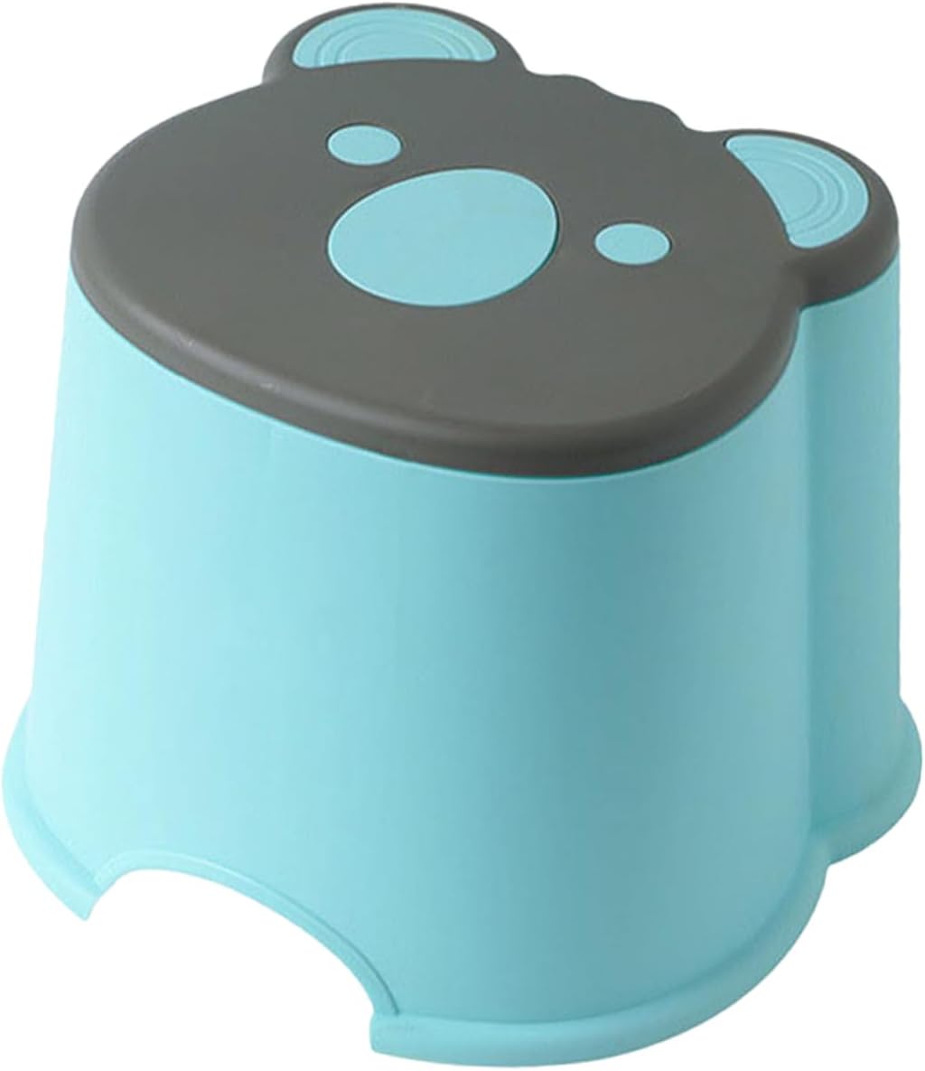 Step Stool for Boys and Girls Boys and Girls Chair Bathroom Stool Children's Plastic Construction