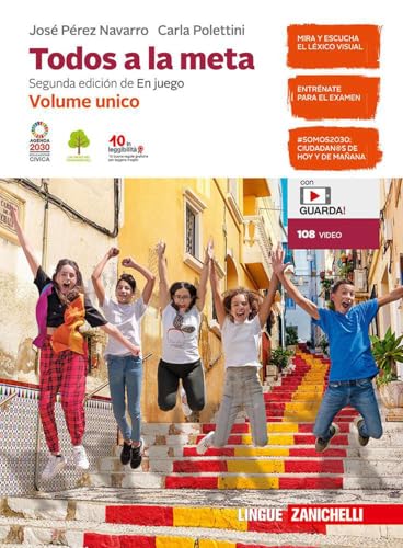 9788808520258 Todos a la meta. Vol. unico. Per la Scuola media. Con e-book. Con espansione online
