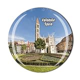 España 3D Valladolid nevera imán cristal colección regalo viaje recuerdo cocina decoración del hogar etiqueta magnética