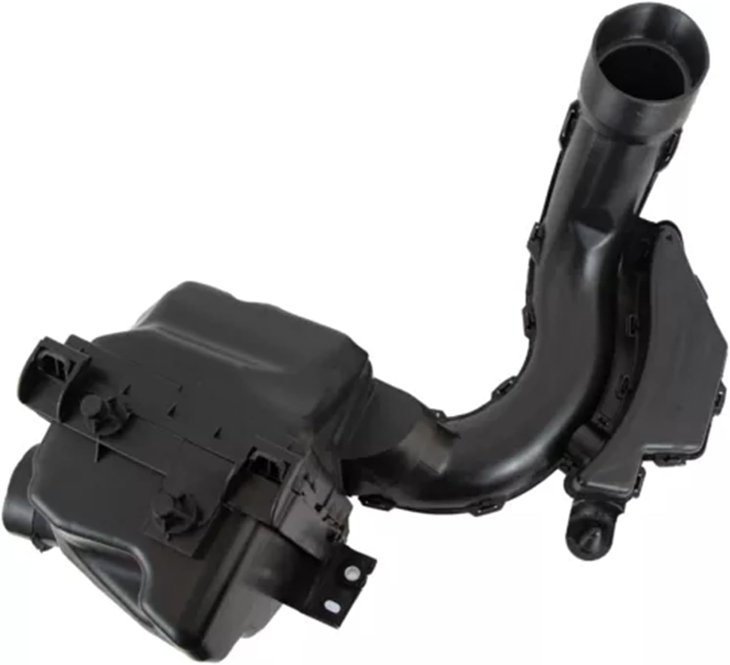 Air Cleaner Box Housing W/Inlet Duct Compatible for Nissan Sentra 1.6L 1.8L 2013-2019 Plastic Air Filter Box Housing Assembly Replaces# 16554-3ZU0B 16500-3RC2A 16554-3DB0B - Black