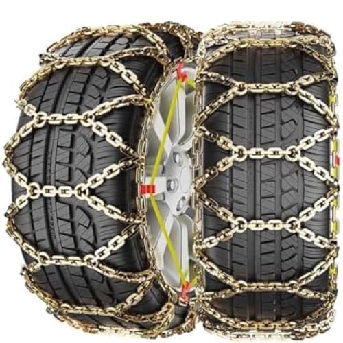 Cadenas antideslizantes de acero al manganeso resistentes todoterreno