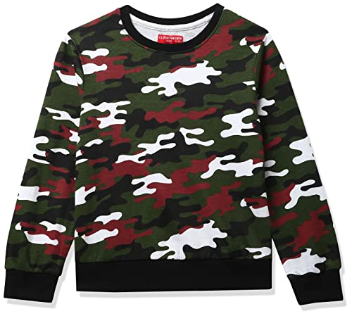 Image of Cloth Theory Boy's Cotton Crew Neck Sweatshirt