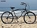 Firmstrong Bruiser Man Seven Speed Beach Cruiser Bicycle, 26-Inch, Matte Black,15144