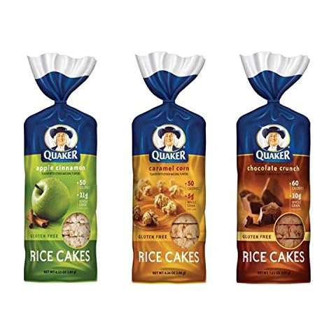 Quaker Rice Cakes Variety Bundle - Pack of 3 Flavors Cover