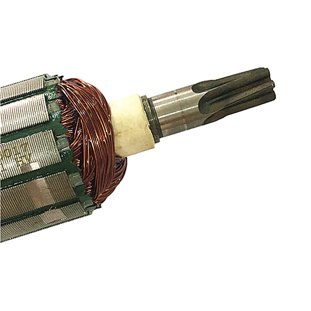 Motore Ancora Corridore + Carbone Per Makita Hr 4001C, 4010C, 4011C, HR - Foto 4