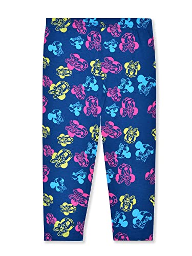 Image of Disney Minnie Mouse Girls Long Sleeve Shirt and Legging Pants Set for Kids