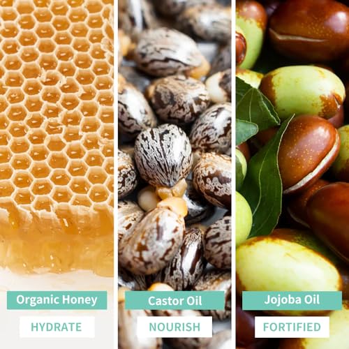 Bee Nature, Kids Conditioner, Organic Honey Care, Detangling Care & Nourishes, 99% Natural, Fruity Sweetness Scent - Image 3