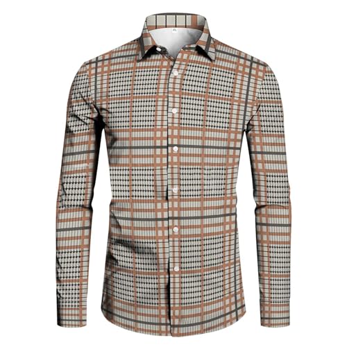 Chemise hawaïenne homme jaune à manches courtes pour l'été