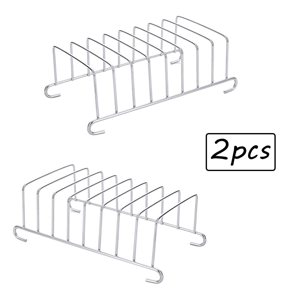 Toastständer Edelstahl 2 Stücke Toast Rack Brothalter Brotregal Toast Aufbewahrungsregal Toast Servieren Brotregal Toasthalter 304 Edelstahl Serviettenständer für Toast
