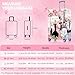 Vehcimbev Street Fashion Girl Travel Luggage Cover Take Me to Paris Travel Suitcase Cover Anti-scratch Suitcase cover Fits 18-20 Inch Luggage Cover