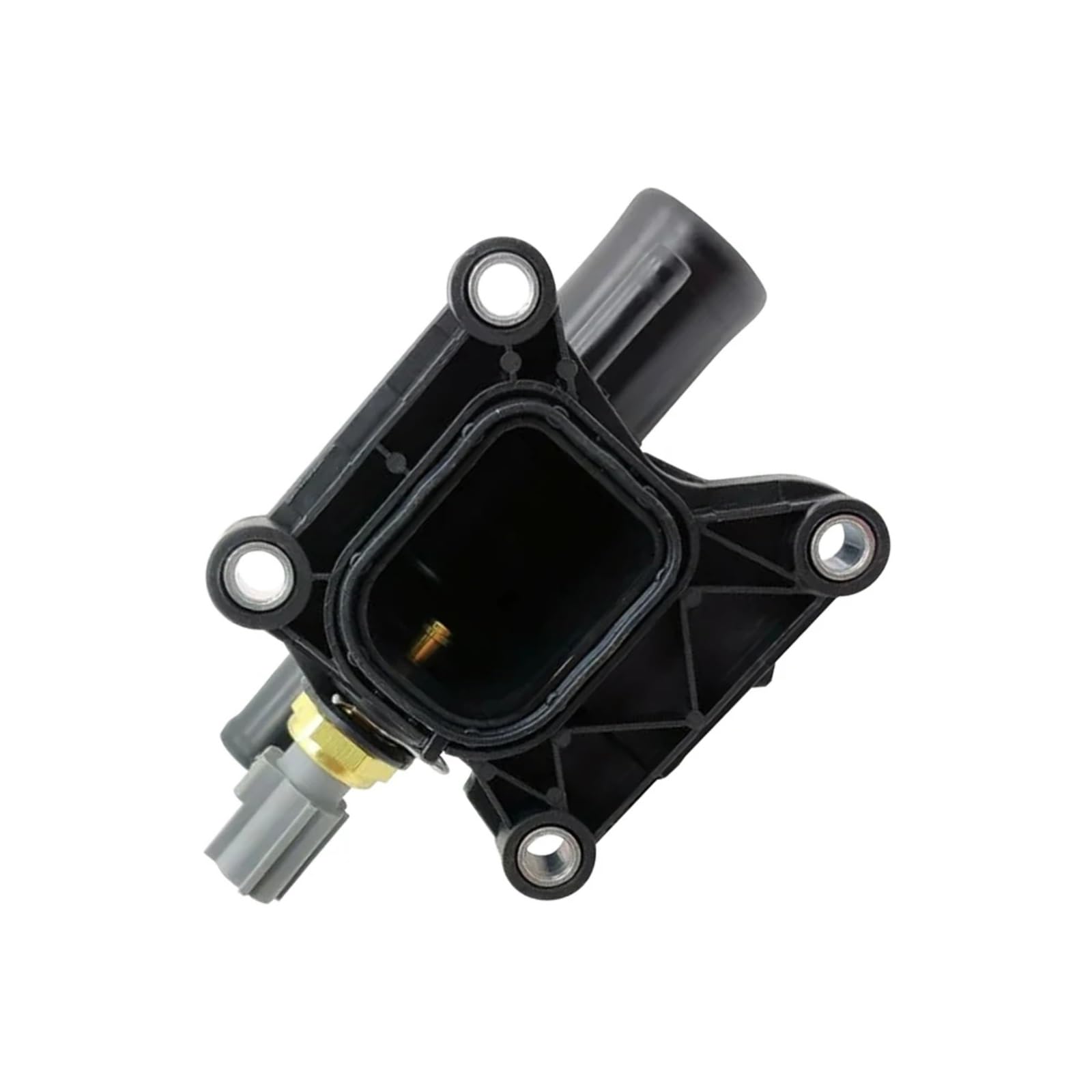 Termostato Refrigerante Kit Unità Ricambio Per Gruppo Alloggiamento Termostato Flangia Uscita Acqua Liquido Di Raffreddamento Motore CP9Z8K556B Compatibile Con Ford Per Focus 2012-2018