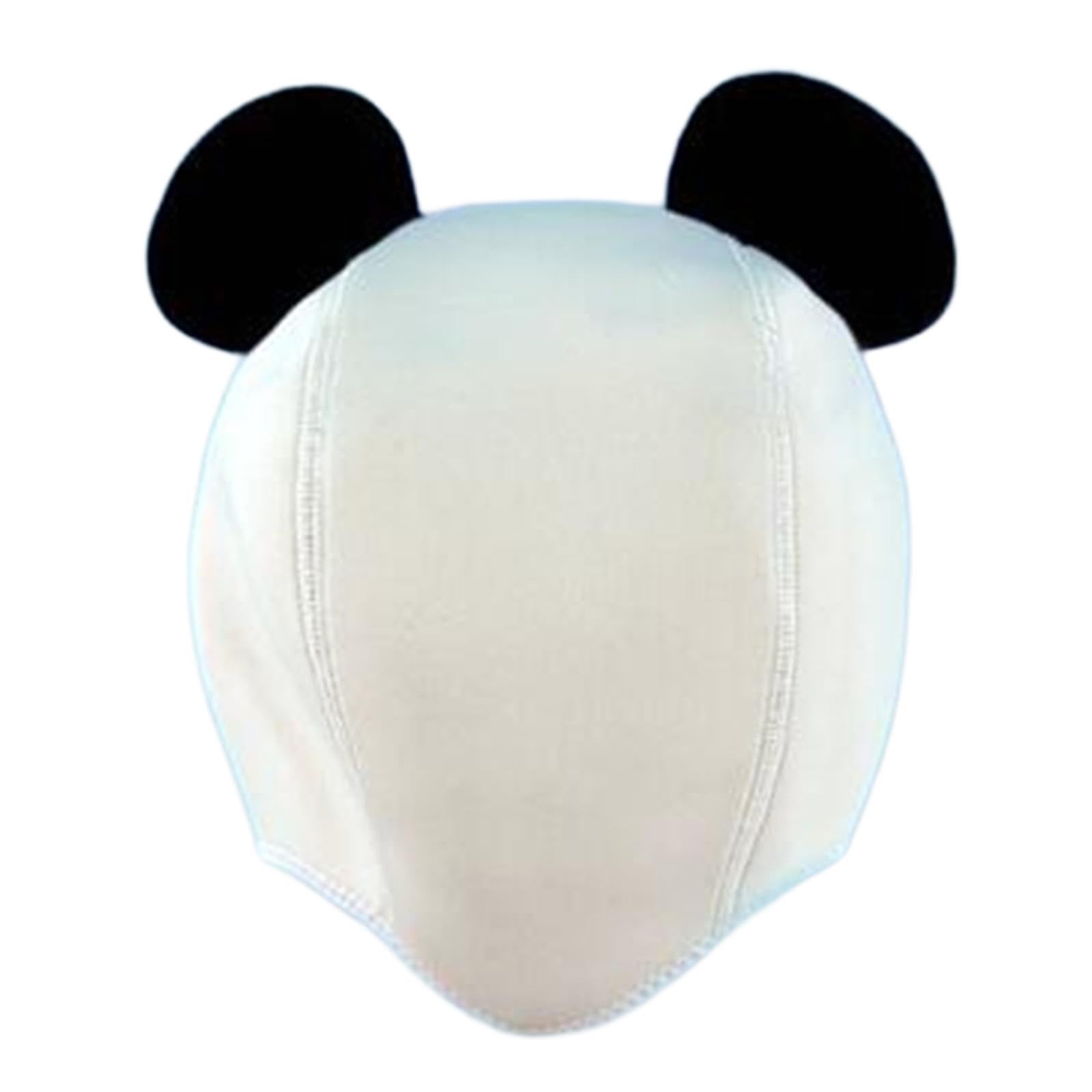 Comodo Cappuccio da Nuoto in Neoprene a Forma di Panda per Avventure Acquatiche.