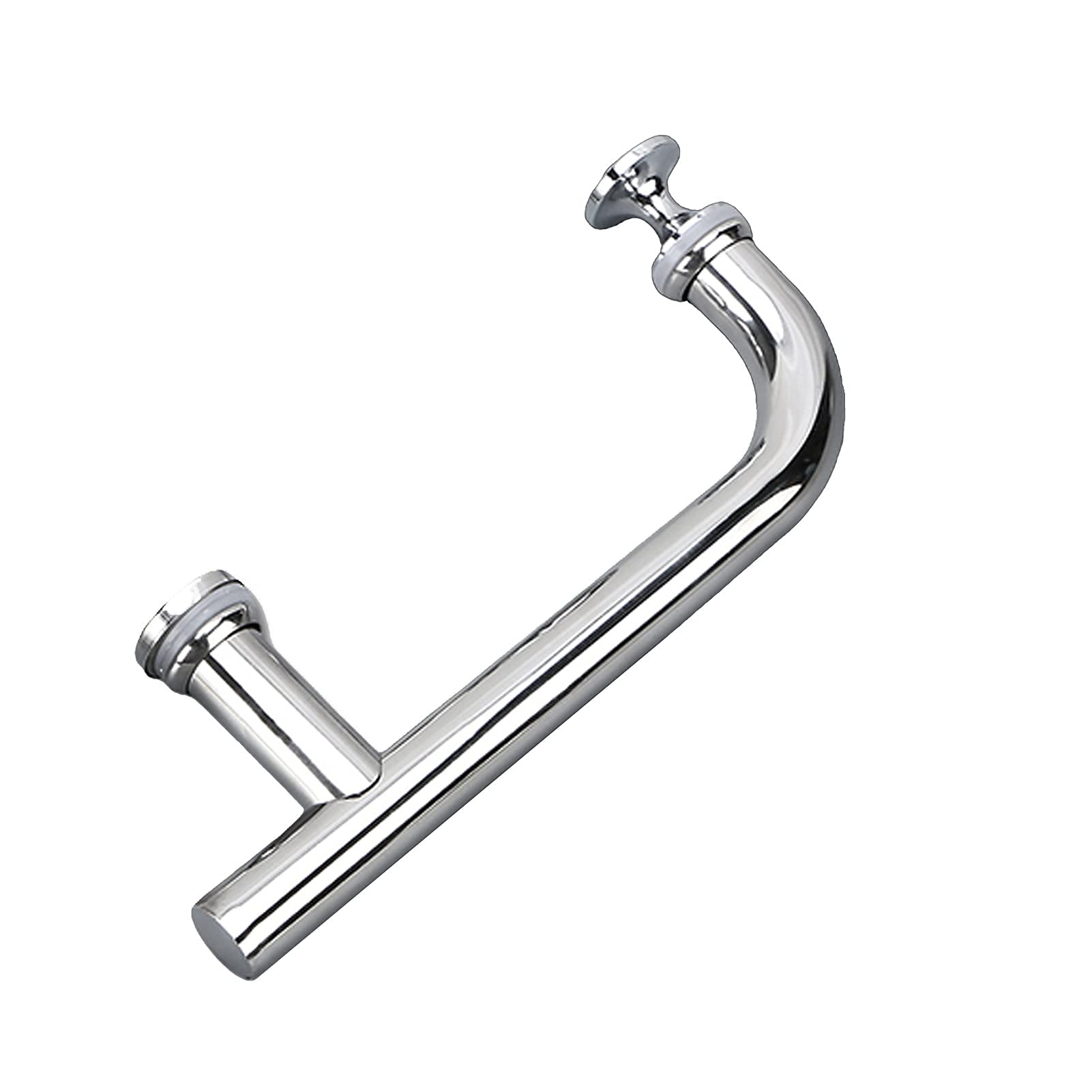 Poignée de porte en verre de douche simple face pour remplacer un bouton