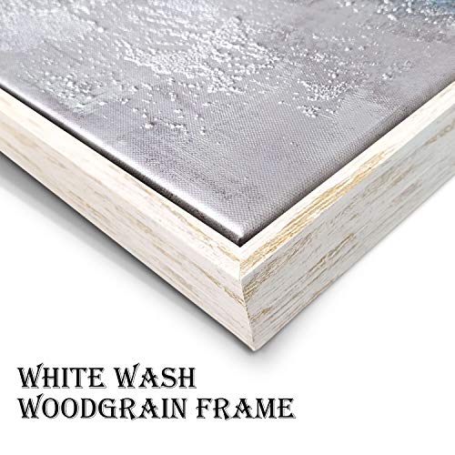 Abstract Flowers Wall Art Framed: Purple Bouquet In Vase Pictures Artwork Print Painting On Canvas For Bedroom Office ( 36''W X 36''H, Multiple Sizes ) #TOP1