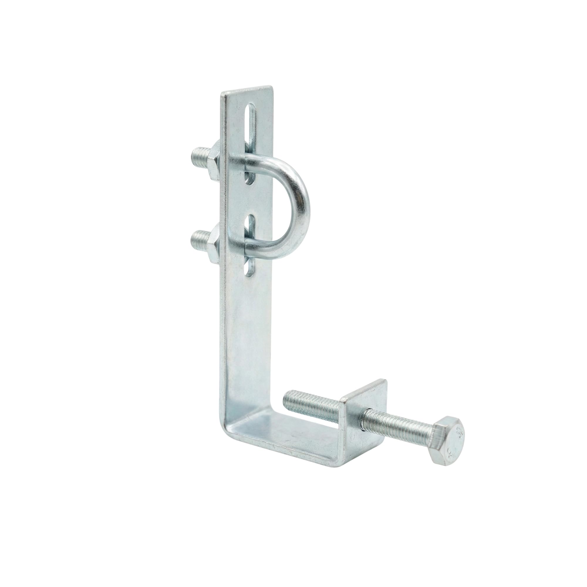 Size 1' Solar Panel Sprinkler Pipe Support Hanger | L-Shaped Galvanized Steel Clamp | Rust-Resistant Pipe Holder for Solar Panel Frames | Easy Installation Adjustable Bracket (1 piece size 1/2'')-picture-28