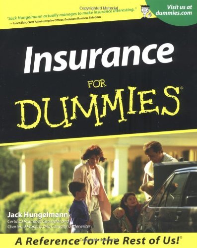 Insurance for Dummies: Hungelmann, Jack