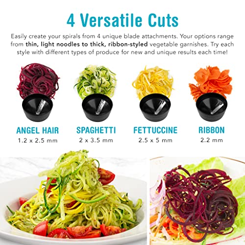 Shine Kitchen Co. SES-100 Electric Vegetable Spiralizer - Image 4