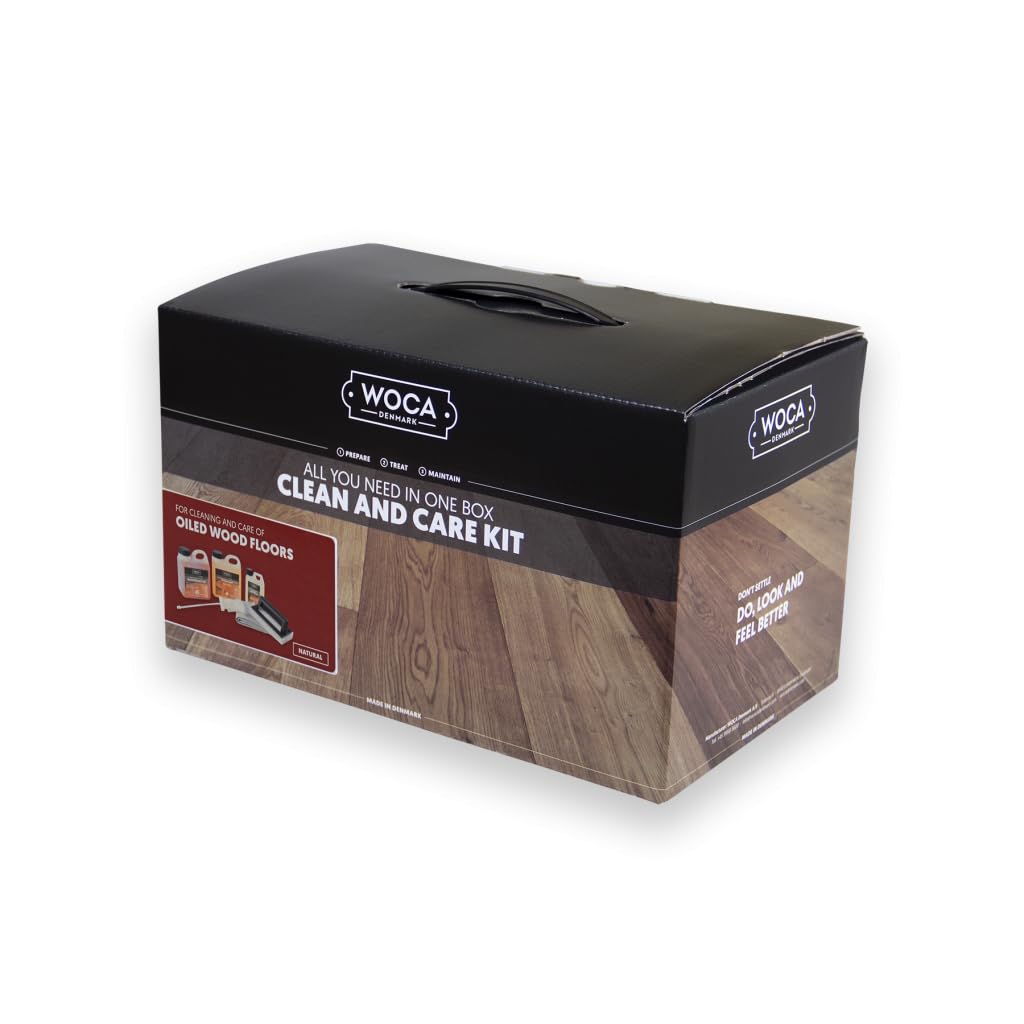 Woca 699962-N - Pflegebox con aceite de cuidado, naturaleza