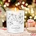 Deluxe Scented Candle for Women & Men, Vanilla Coconut Soy Wax Candle, 8 Oz Jar Candle for Home, Scented-60 Hours Long Lasting Burning, Suitable Gift for Mom