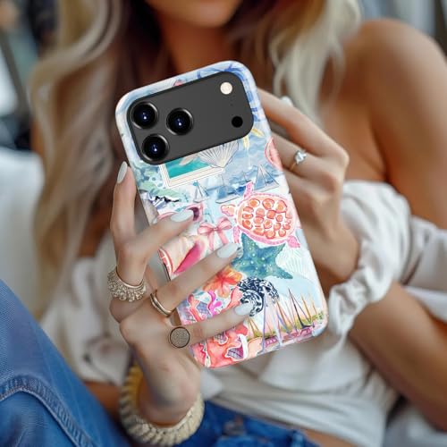 Coque iPhone 17 Pro fleurie compatible induction coque antichoc silicone mat - 7