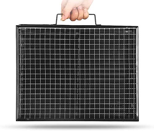 Duży grill tarasowy na pikniki, wysokiej jakości grill węglowy, żeliwny grill grillowy, składany i przenośny grill na świeżym powietrzu, grill węglowy