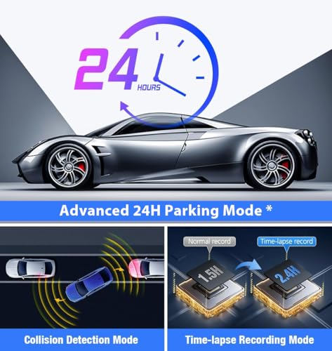 Image of NEXDIGITRON Prime Plus 3-Channel Dash Camera with in-Built GPS Logger, 2.5K Front+FHD Rear+FHD Cabin with IR, IMX415 8MP Sensor, 3.2 Inch Screen, 5 GHz WiFi, Optional Parking Mode, Upto 256GB Support