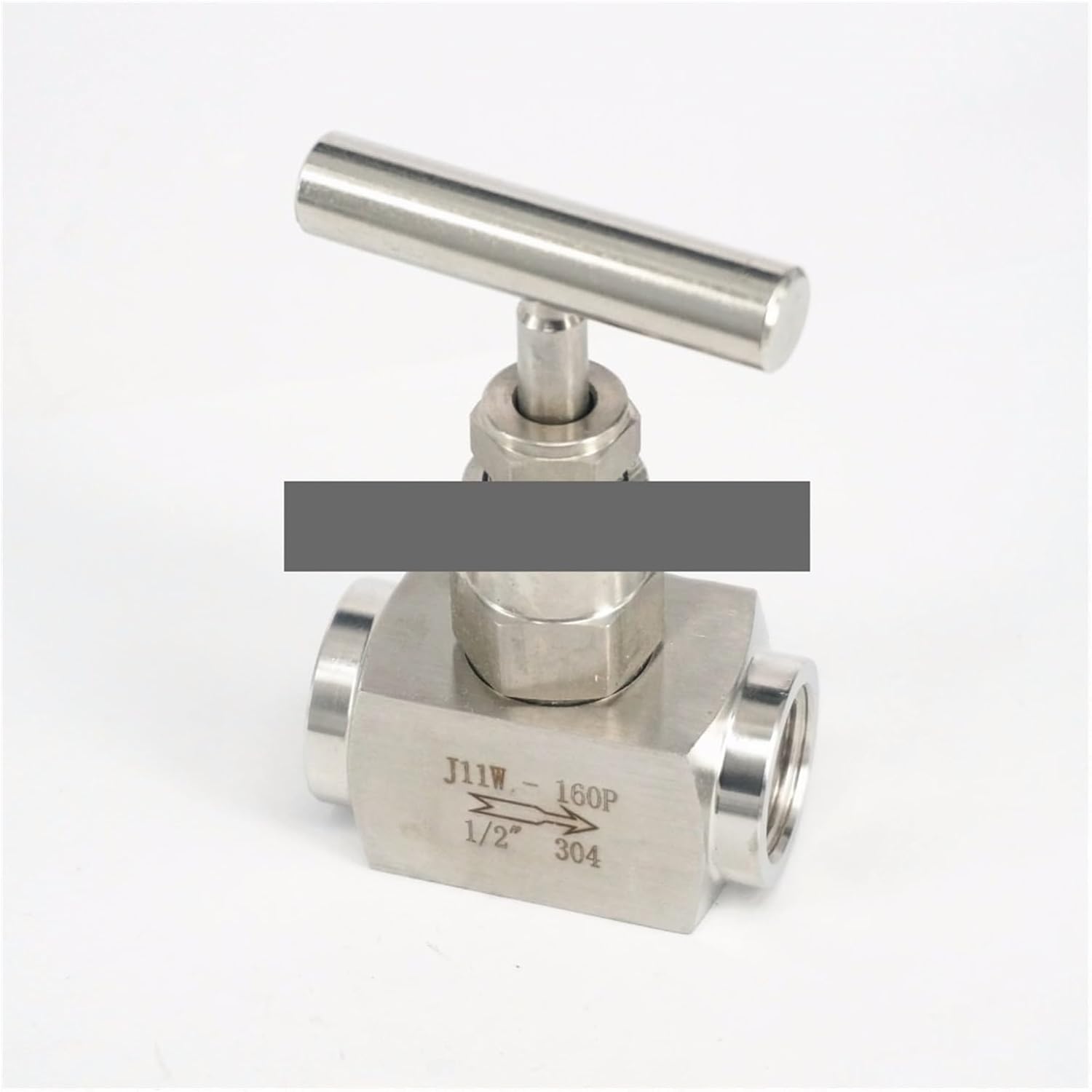 3/10.2 cm BSP 等しいメススレッド 304 ステンレススチール シャットオフバルブ ニードルバルブ