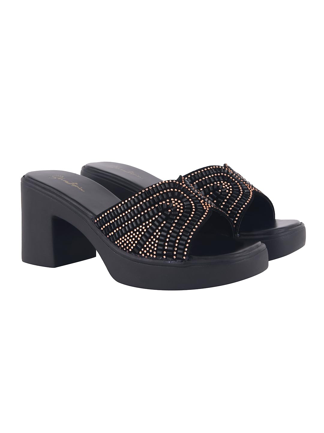 Women's Block Heel Sandals Open Toe Slip-On Sandals with Lightweight Sole Casual Daily & Outdoor Comfort Footwear-image-47