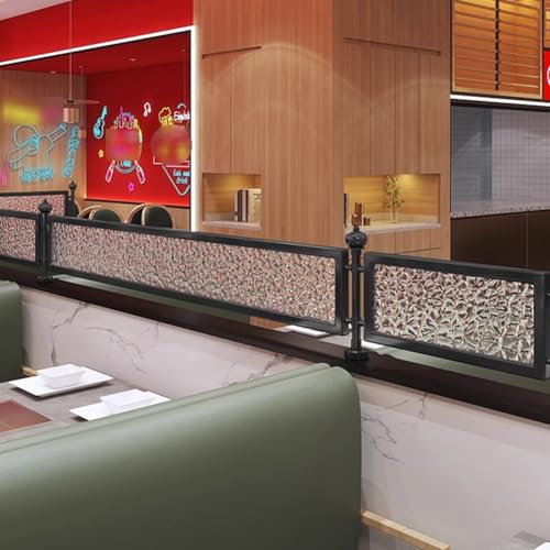 Séparateurs élégants en fer pour structurer les espaces de restaurant - 4