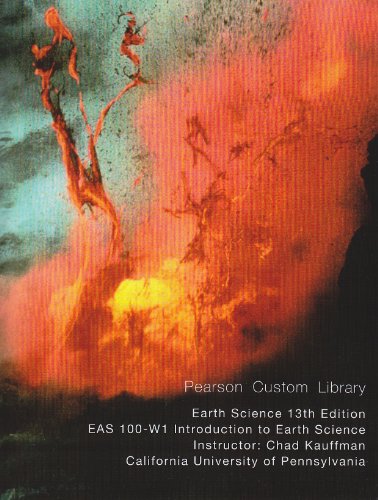 Earth Science - 13th Edition (Custom for Cal-U) 1256559032 Book Cover