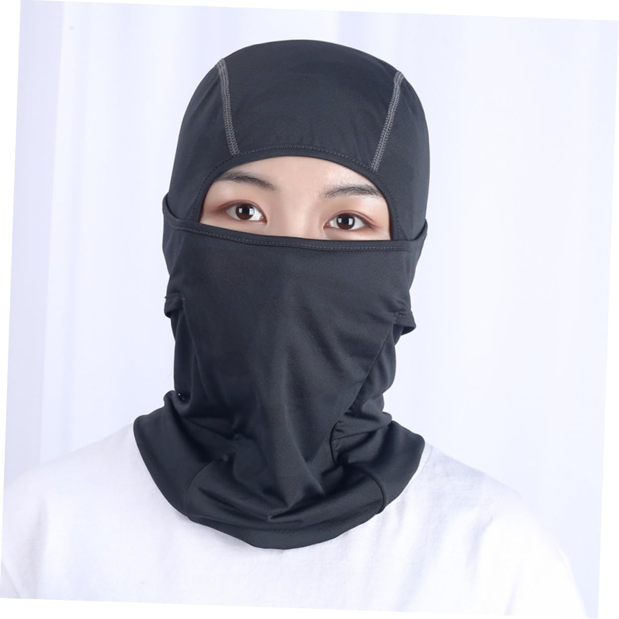 Gatuida Outdoor Riding Headwear Sun Protection Mask Mesh Breathable Cycling Face Cover Perfect for Summer Sports