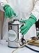 SHOWA 730 Nitrile Chemical Resistant Safety Glove with Cotton Flocked Liner, Food Safe, 15 Mil Thick, 13