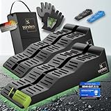 Sanders Auffahrkeile für Wohnmobil - ideales [2er Set] Robuste Stufenkeile für maximalen Halt -...