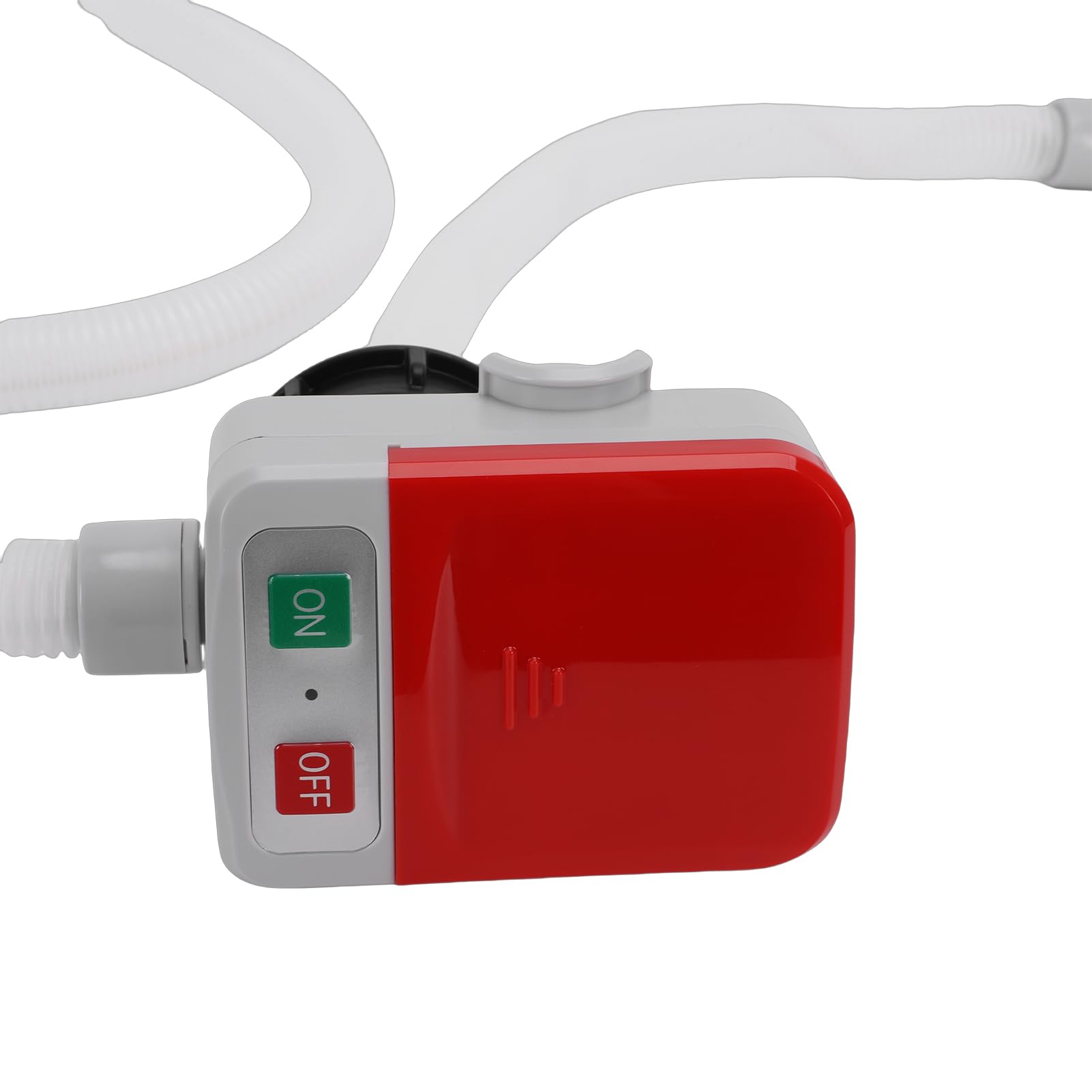 Walfront Elektryczna Pompa do Transferu Paliwa z Czujnikiem Automatycznego Zatrzymania 3,2 GPM, 51-calowy wąż, 4 Adaptery, do Benzyny i Nafty, Przenośna, Zasilana Bateryjnie i Przez USB