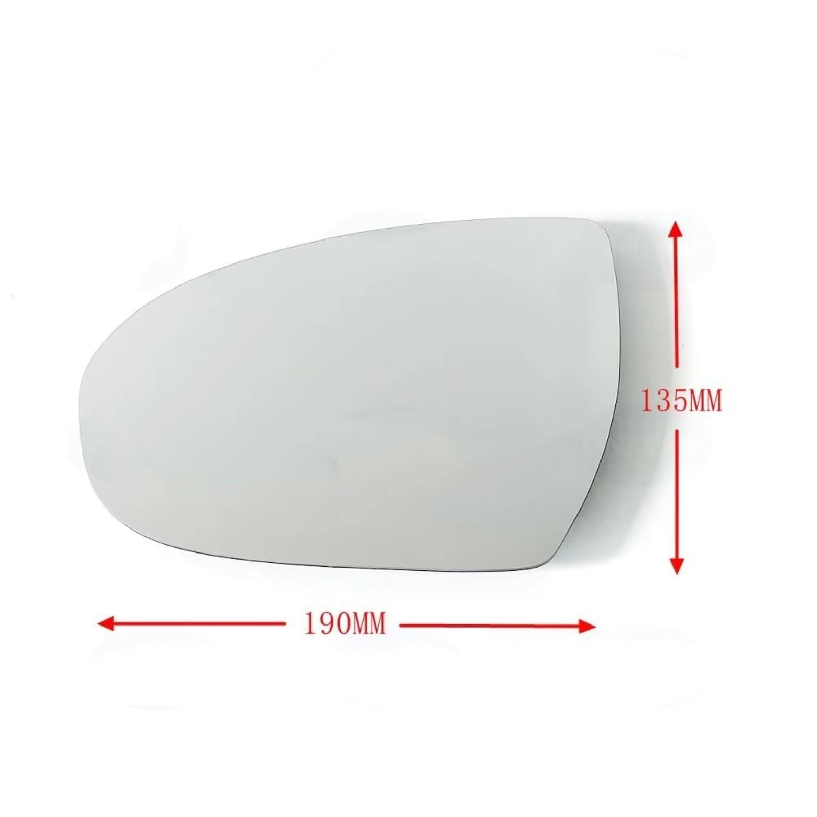 Auto Specchi Esterni Riscaldati Per Hyundai Per Tucson 2015-2020 Auto Convesso Specchio Riscaldato di Vetro Con Per Punto Cieco 87611D7010 87621D7010 Vetro Retrovisore(Blind spot pair)