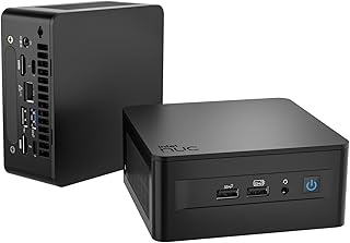 Intel NUC 13 Pro Arena Canyon NUC13ANHi7, 5.0 GHz Frequency, Core i7-1360P CPU, 12C 16T, Iris Xe Graphics, 32GB RAM, 1TB M.2 SSD, Windows 11 Pro, 8K 4-Screen Display, WiFi 6E, BT5.3
