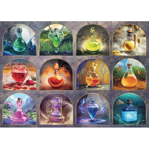 Ravensburger Puzzle de Rompecabezas Magical Potions 1000 Piezas para Adultos - Modelo 12000552 miniatura 4