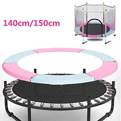 Yunhigh-uk Almohadilla de protección de la Cubierta del Resorte del trampolín 140cm Almohadilla de Seguridad de reemplazo Redondo para niños Trampolines Interiores al Aire Libre