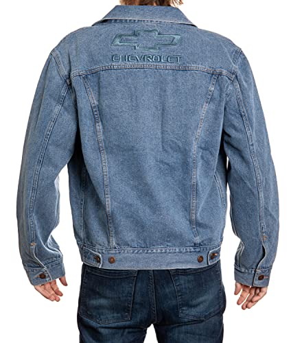 Image of Calhoun Officially Licensed General Motors Denim Jean Jacket