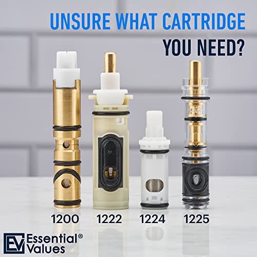 1222 Replacement Cartridge – Aftermarket Replacement Compatible With One-Handle Posi-Temp Faucets & Moen Tub Shower | Durable Brass & Plastic #TOP5