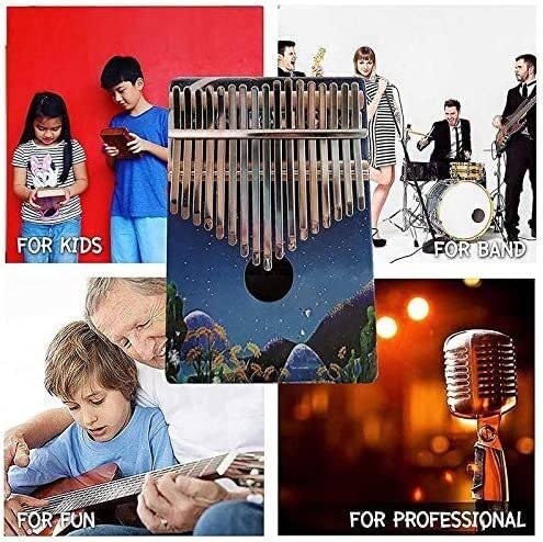 Générique Mini Doigt Kalimba Pouce Piano Kalimba 17 Touches Pouce Piano avec Ton Marteau Main en Bois Doigt Piano Cadeau… - Les Beatles, Paul McCartney, John Lennon, RIngo Starr, George Harrison Générique Mini Doigt Kalimba Pouce Piano Kalimba 17 Touches Pouce Piano avec Ton Marteau Main en Bois Doigt Piano Cadeau… – Image 4