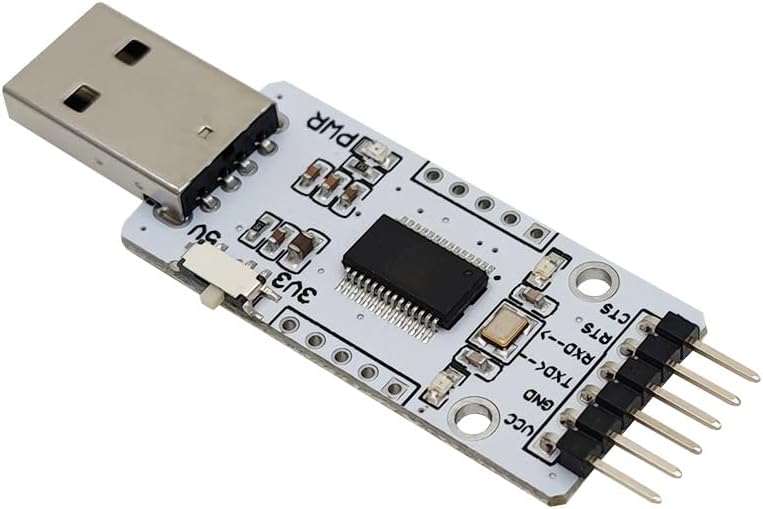 FT232RL USB A to TTL Serial Adapter Conversion Module USB to uart Serial Communication Module Brush Board 3.3/5V Level Output migrated Template (USB Type-A).