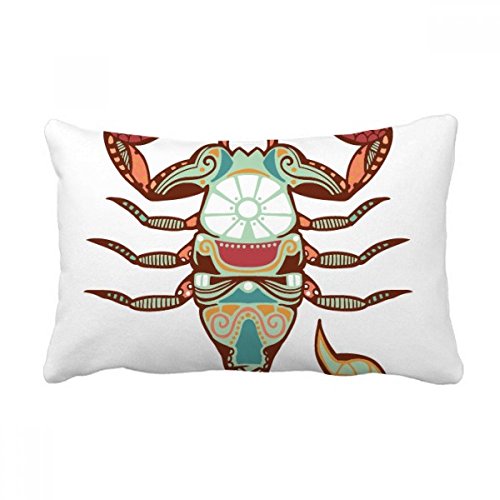 Coussin Scorpion Constellation 16x24 Pouces multicolore avec insert inclus - 2
