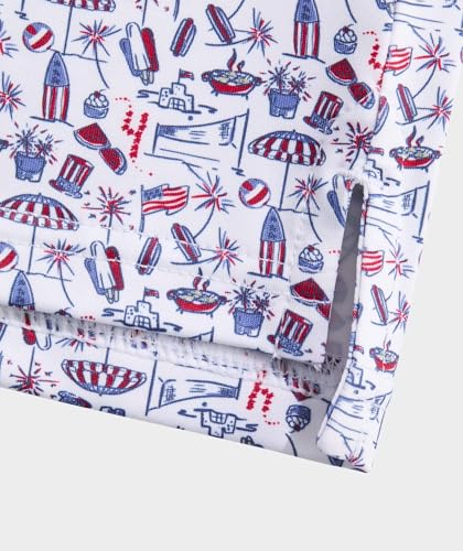 Image of Vineyard Vines Boys' Printed Sankaty Polo