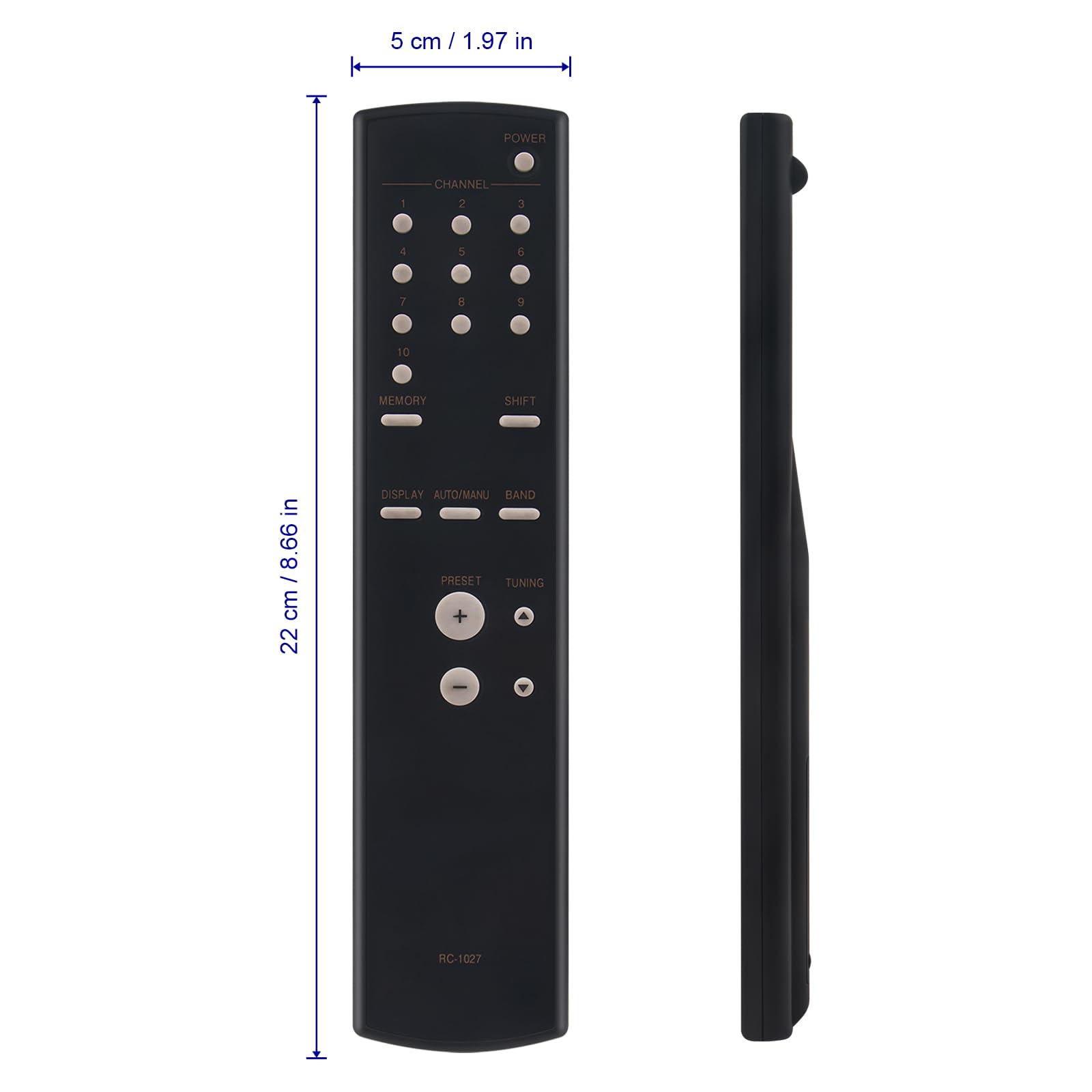 Amazon | RC-1027 交換用リモコン Denon AVレシーバー RC-1027 TU