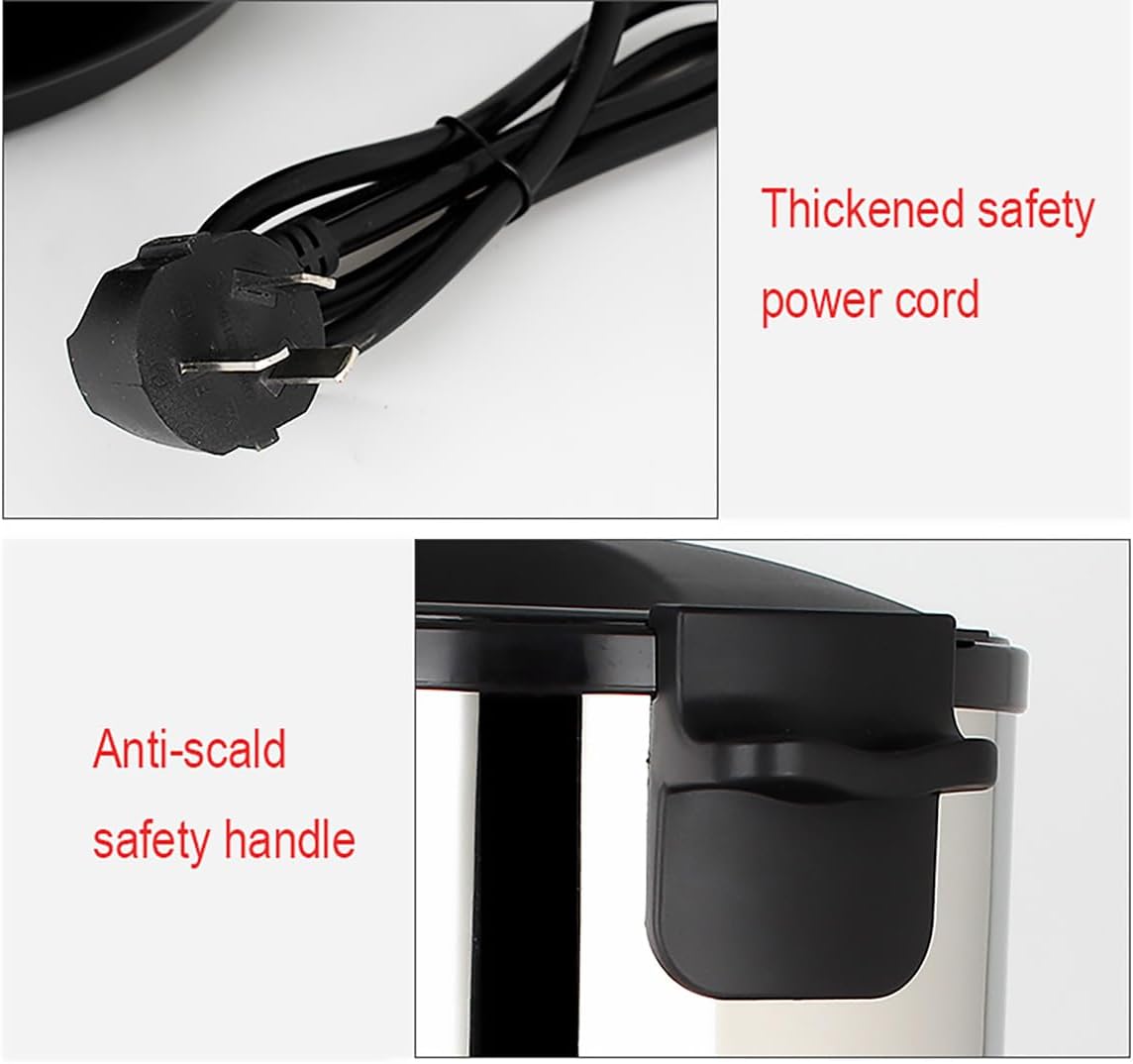 Insulated Beverage Dispenser for Catering, Stainless Steel Large Hot Water Boiler Urn with Faucet, 30-110°C Temperature Control for Home Party Office Cafe,15L