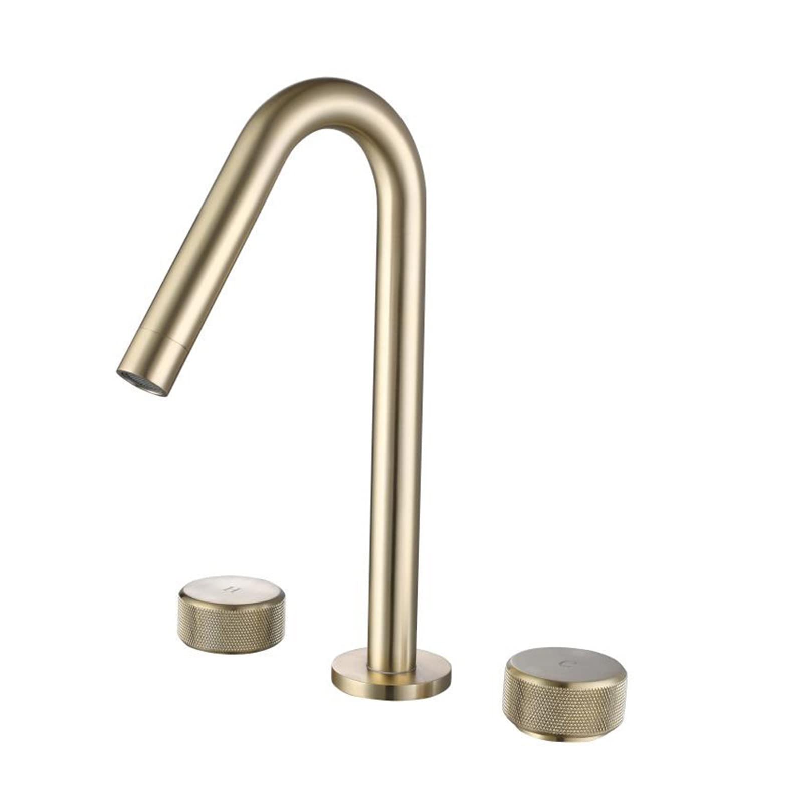 Robinet de lavabo à trois trous sans fuite pour remplacer un mitigeur usé