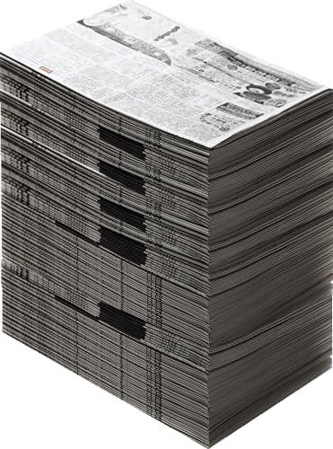 （12:30時点） 【朝刊増量チラシ無】 新聞紙 未使用 予備紙 古新聞セット ペット トイレシート 引っ越し 梱包 塗装 建築 BBQ 包装材 緩衝材 掃除 清潔品 (約96日分(16kg))